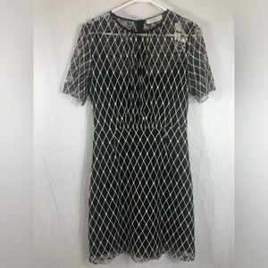 NWT Sandro Paris printed mini dress size 2